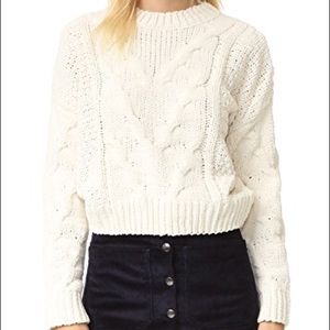 JOA Crop Sweater